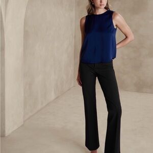NWT Banana Republic Sloan Pants 
Black
Size 6 Petite